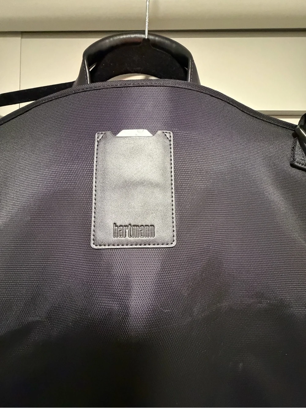 Hartmann Black Garment Bag for Men - Professional Travel & Storage